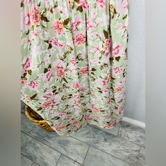 EN SAISON Maris Floral A-Line Dress Fairycore Shabby Chic Ruffle Dress  size S - Picture 4 of 8